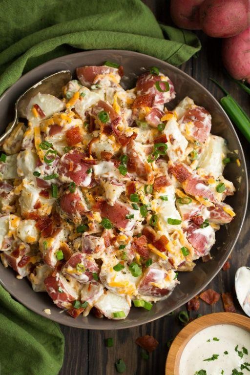 Bacon and Cheddar Potato Salad