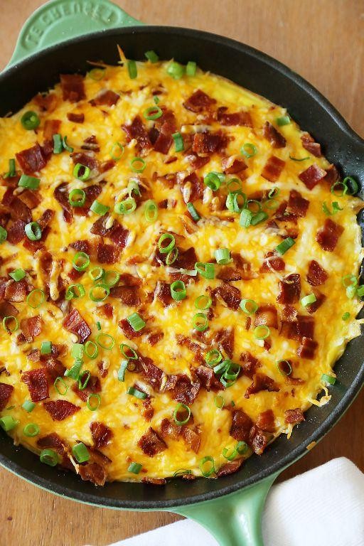 Bacon and Swiss Frittata