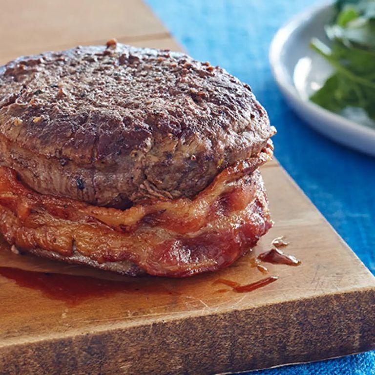 Bacon-Wrapped Oven-Roasted Steak