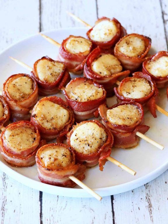 Bacon-Wrapped Scallop Spedini