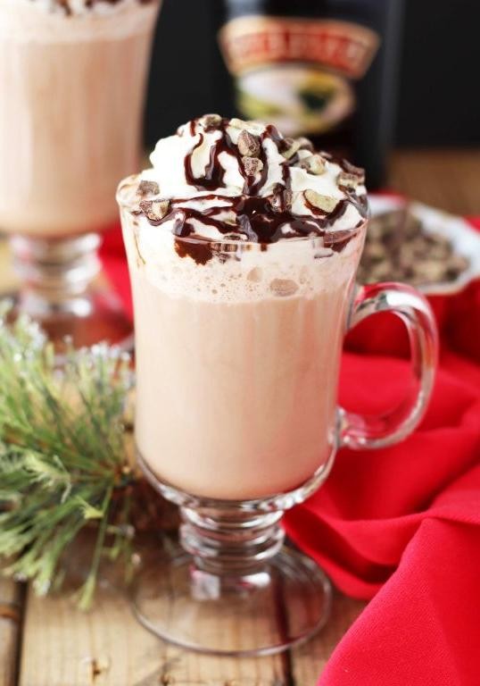 Baileys Mint Hot Cocoa Shake