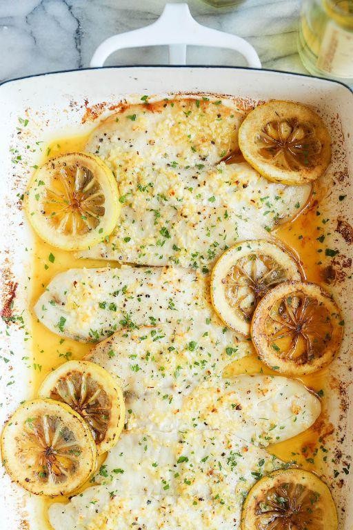 Baked Lemon Butter Tilapia