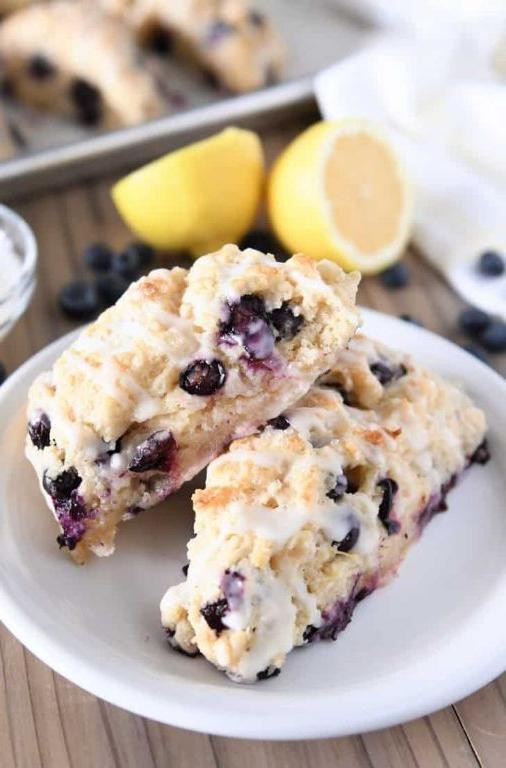 Bakers Corner Lemon Blueberry Scones
