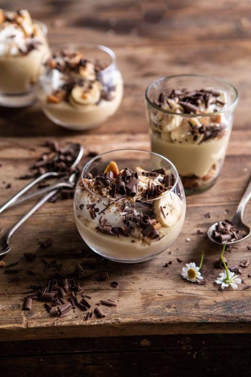 Banana Coconut Cream Parfait