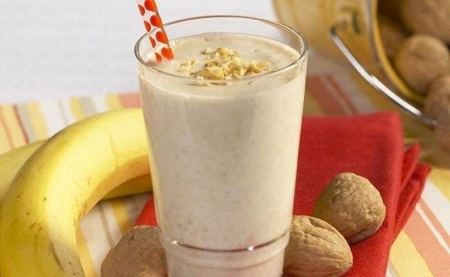 Banana Walnut Protein Shake