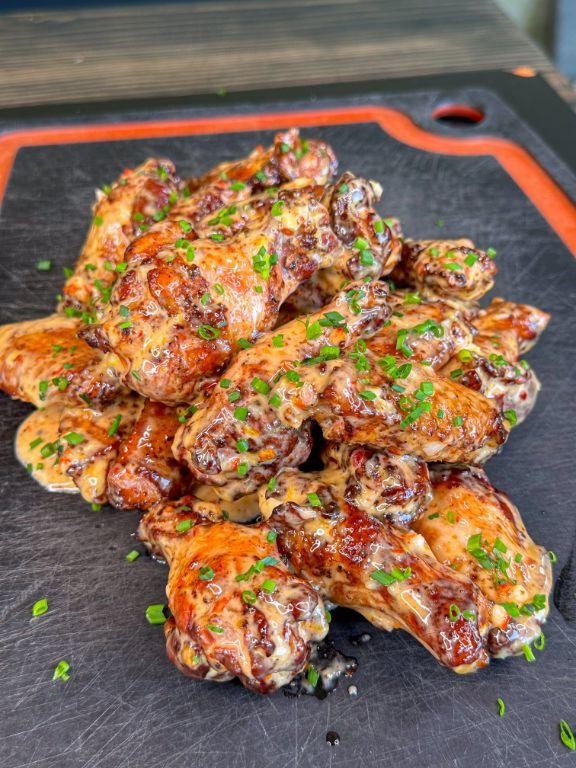 Bang Bang Chicken Wings with Honey Glaze