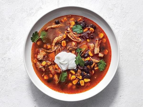 Bariatric Chicken and Black Bean Soup