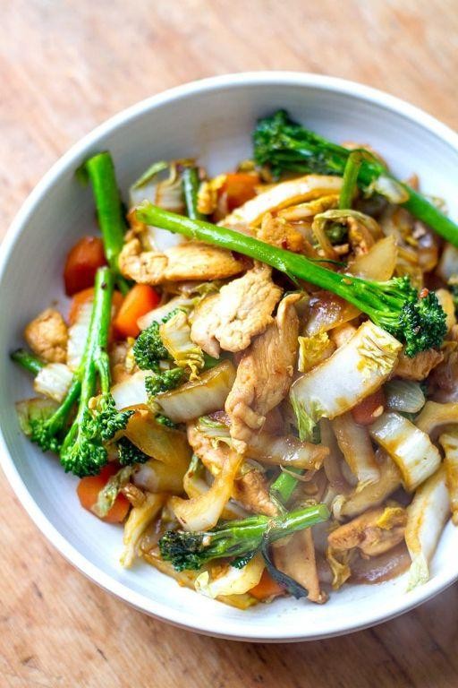 Bariatric Chicken and Cabbage Stir-Fry