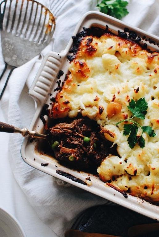 Beef and Gnocchi Shepherd