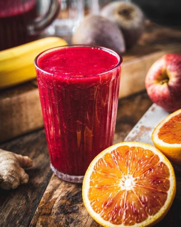 Beet and Orange Smoothie with Ginger