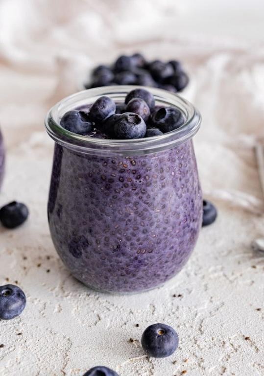 Berry Chia Seed Pudding