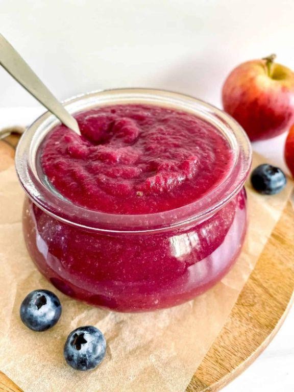 Berry-Apple Blended Sauce