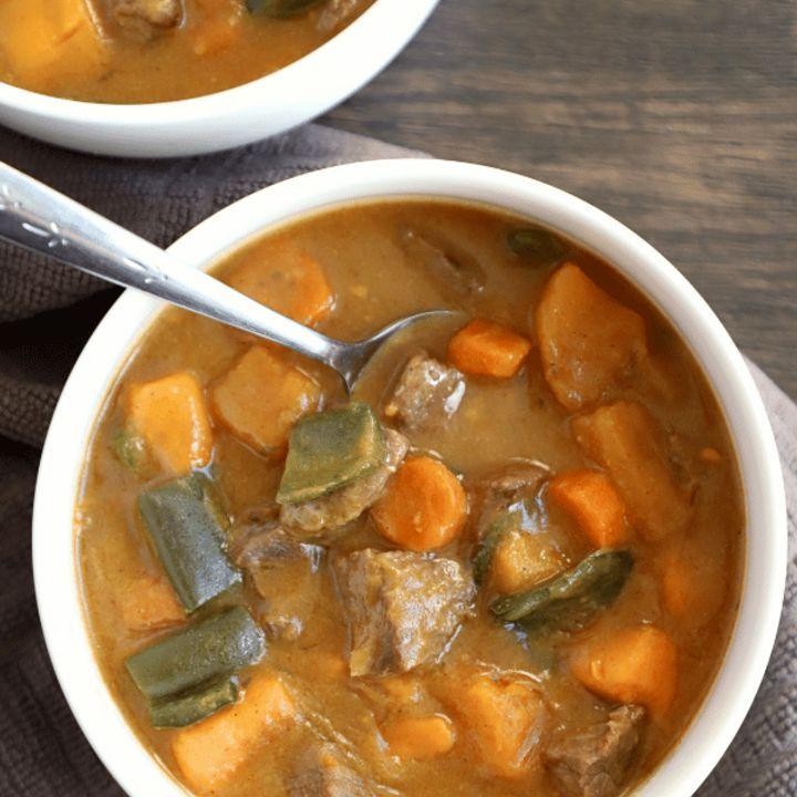 Bison and Sweet Potato Stew
