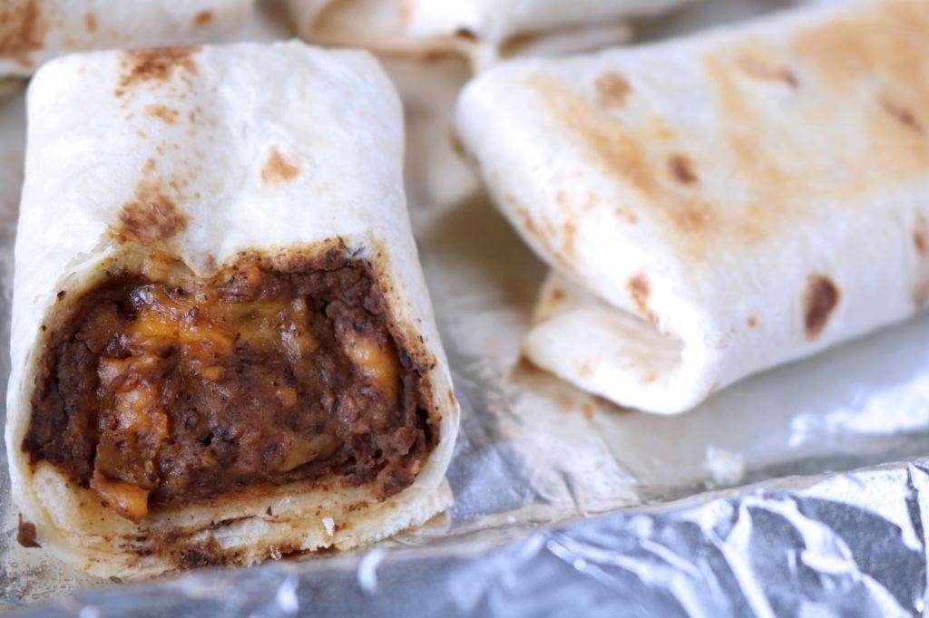 Black Bean and Cheese Burrito