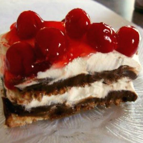 Black Forest Jello Pudding with Cool Whip