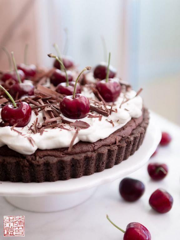 Black Forest Lush Dessert with Cherries