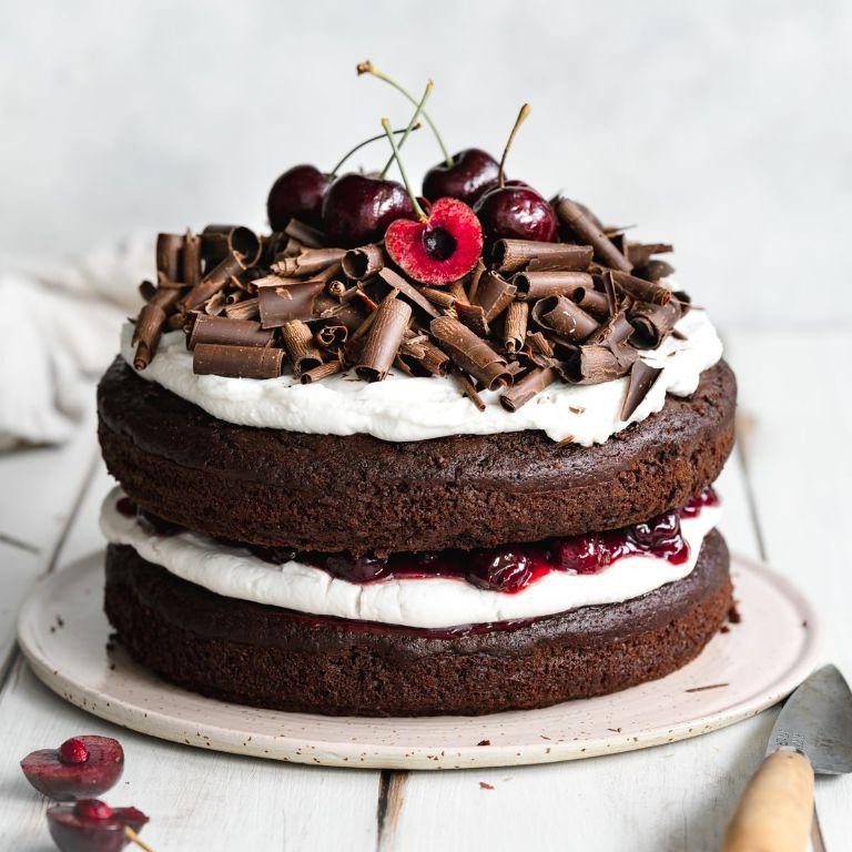 Black Forest Vegan Cake