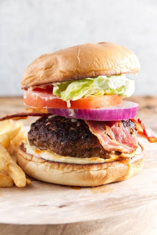 Blackstone Blue Cheese Stuffed Burger