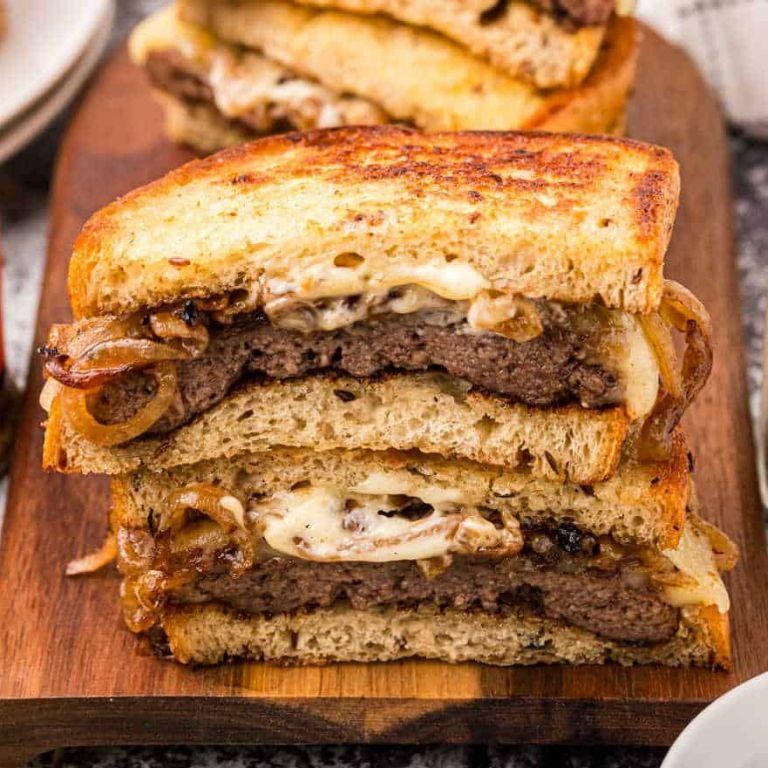 Blackstone Double Patty Melt with Secret Sauce
