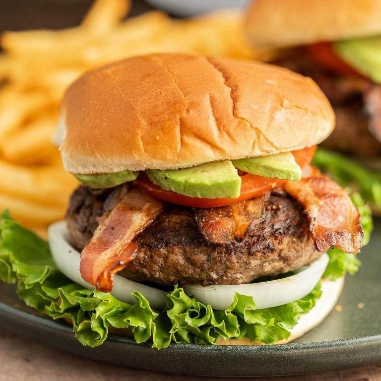 Blackstone Guacamole Bacon Burger