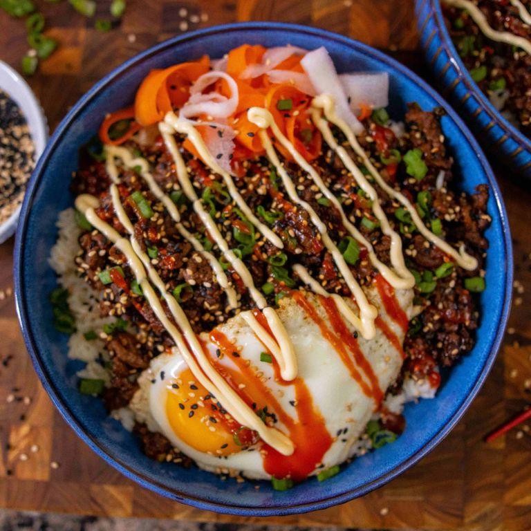 Blackstone Korean BBQ Beef Bowls