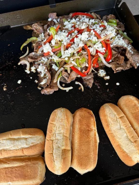 Blackstone Philly Cheesesteak Skillet