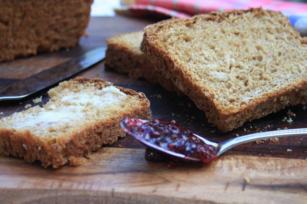 Blackstrap Molasses Oatmeal Bread