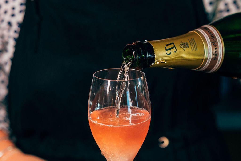 Blood Orange Cranberry Fizz