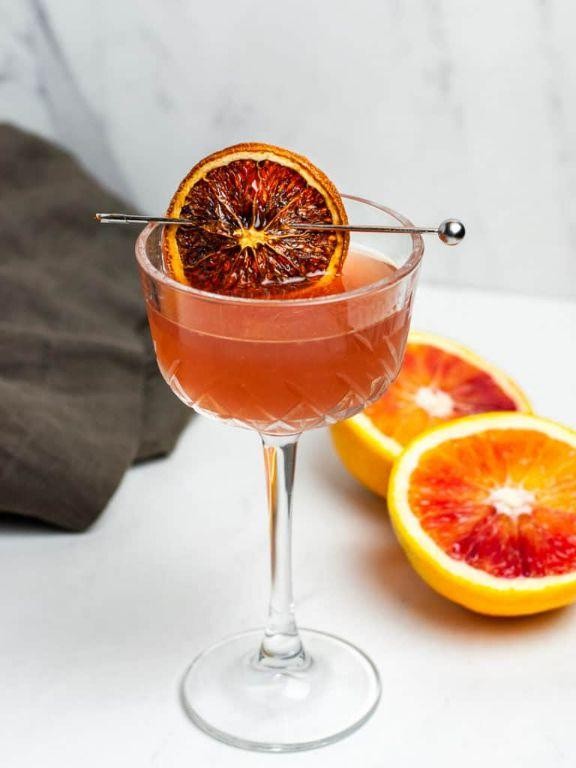 Blood Orange Vodka Gimlet
