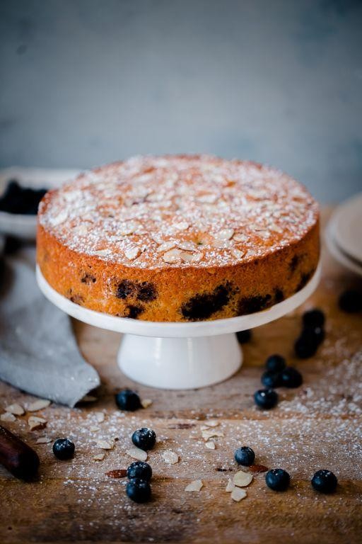 Blueberry Almond Cake