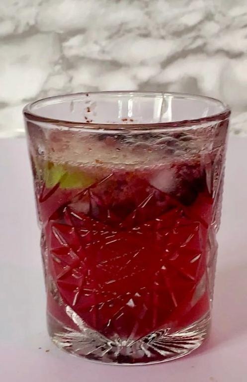 Blueberry Lavender Moscow Mule