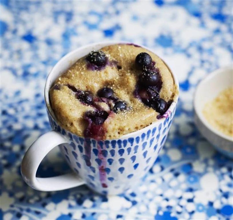 Blueberry Muffin Mug Cake