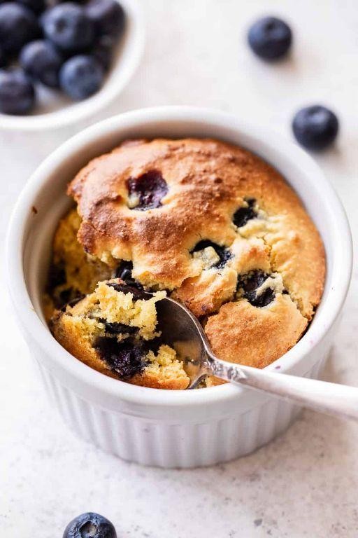 Blueberry Muffin in a Mug