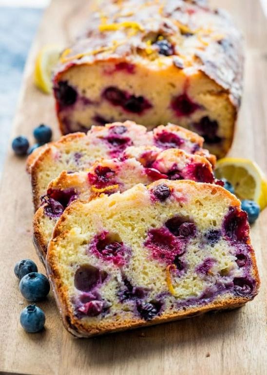 Blueberry Yogurt Bread