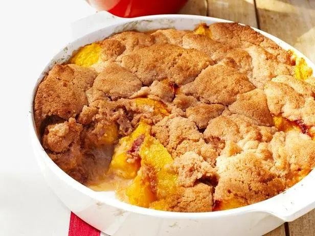 Bourbon Peach Cobbler