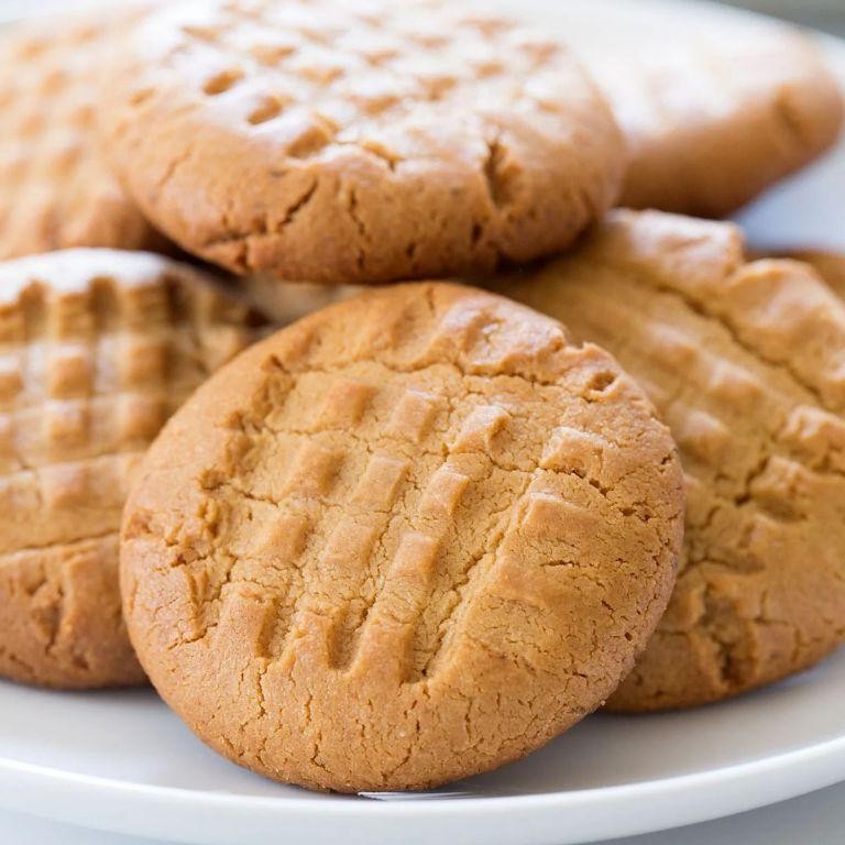 Brown Rice Flour Peanut Butter Cookies