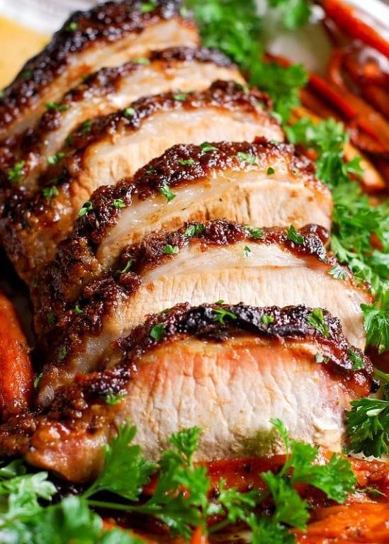 Brown Sugar BBQ Pork Loin