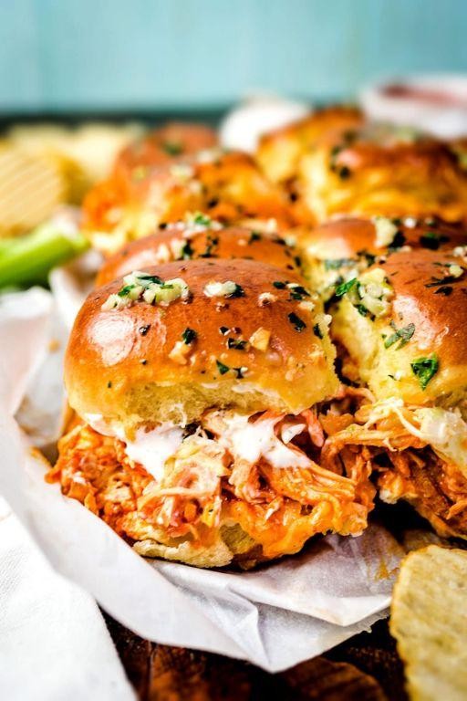 Buffalo Chicken Sliders