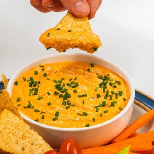Buffalo Ranch Cottage Cheese Dip