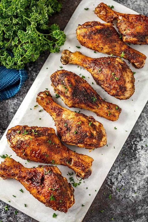 Cajun Spiced Saucy Chicken Drumsticks