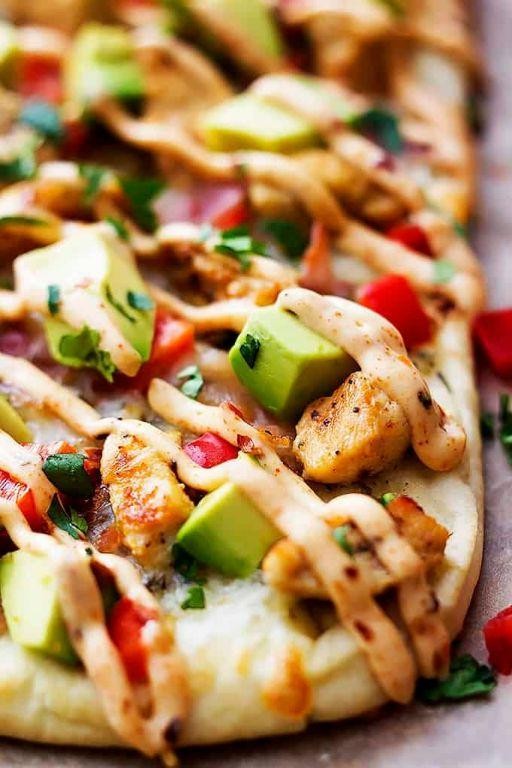 California-Style Taco Pizza with Grilled Chicken and Ranch
