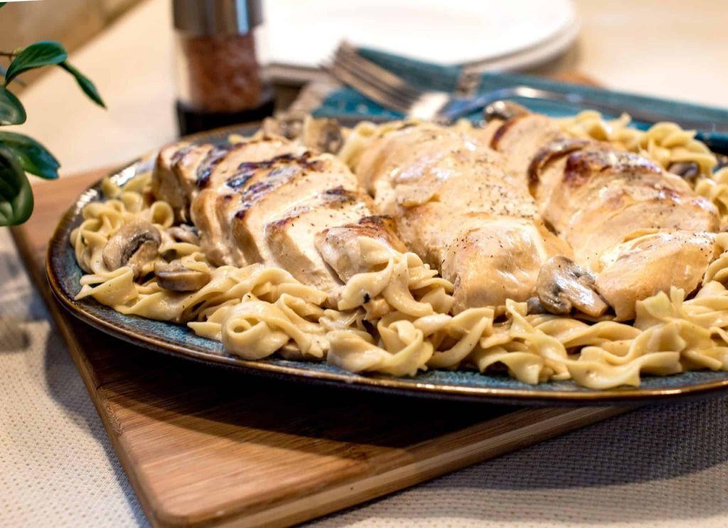 Can Cooker Creamy Chicken Alfredo