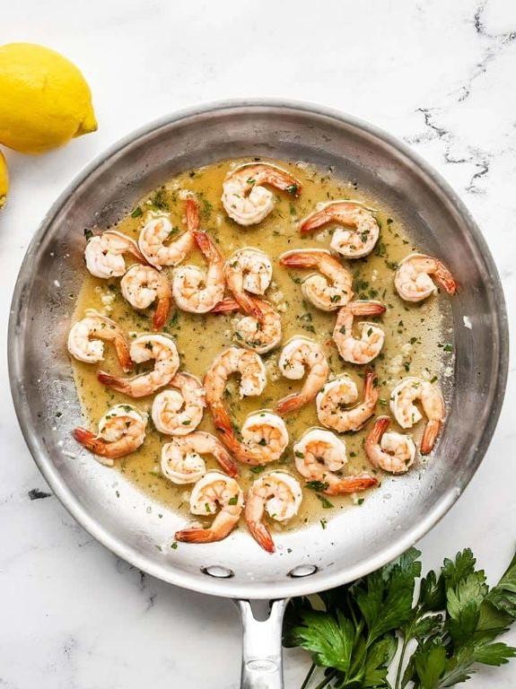 Can Cooker Garlic Butter Shrimp