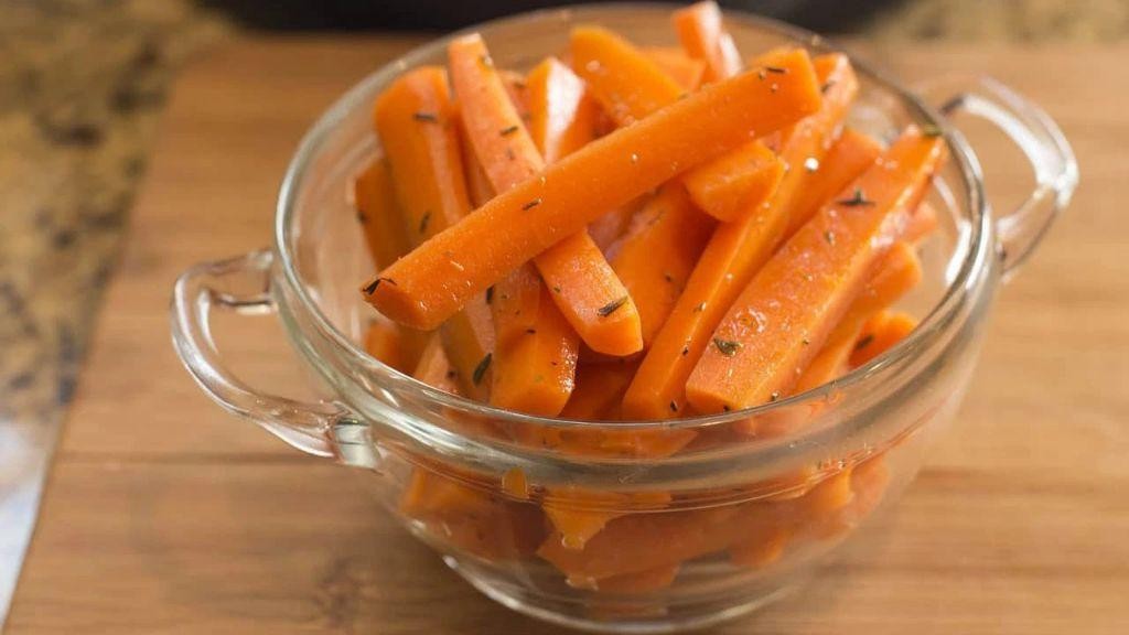 Can Cooker Honey Glazed Carrots
