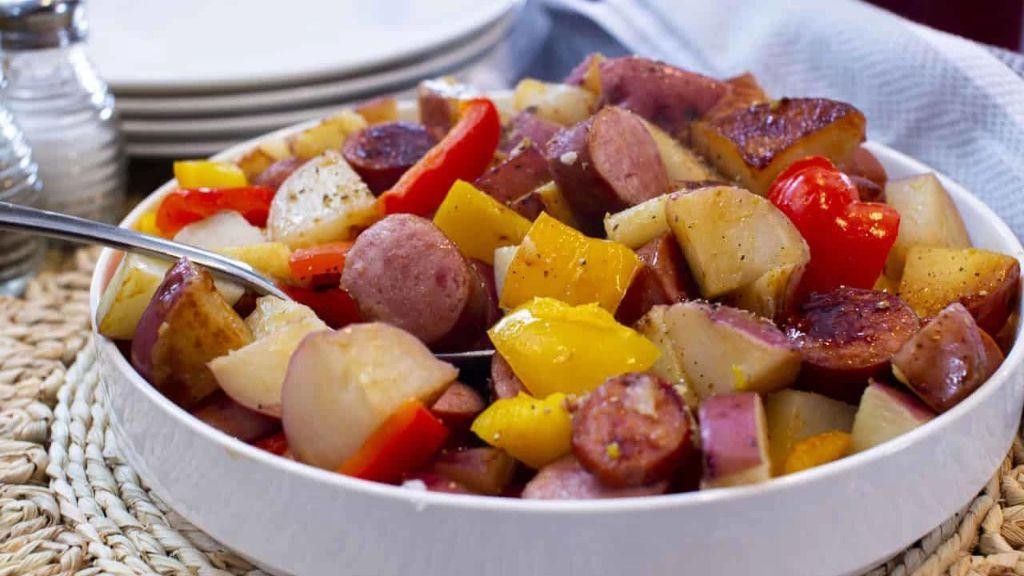 Can Cooker Sausage and Peppers