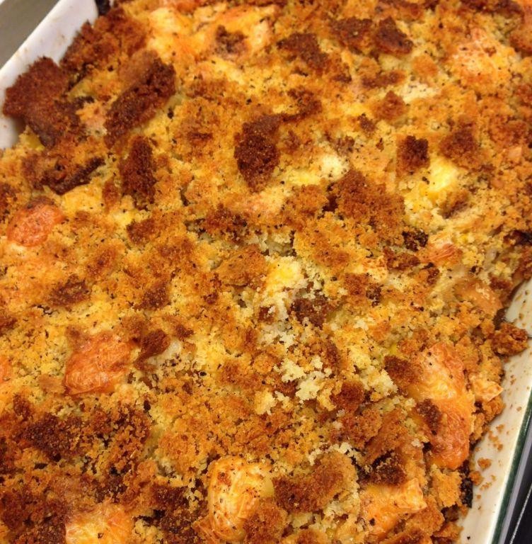 Canned Cabbage and Cornbread Casserole