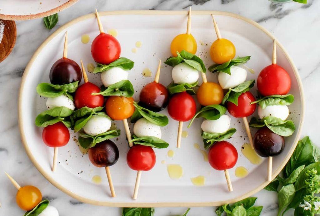Caprese Spedini with Fresh Basil