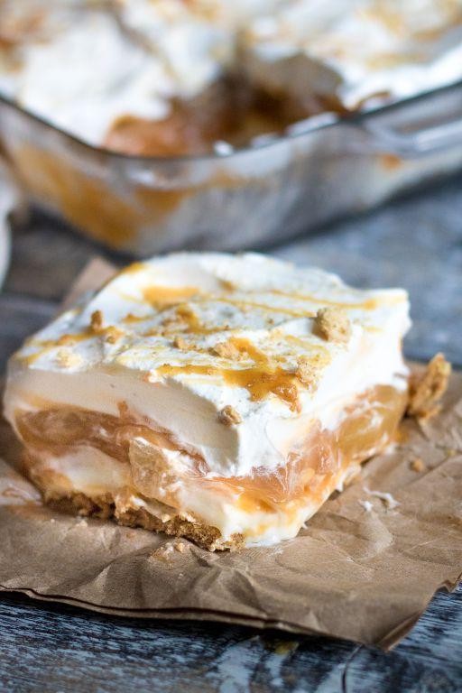 Caramel Apple Lush Dessert