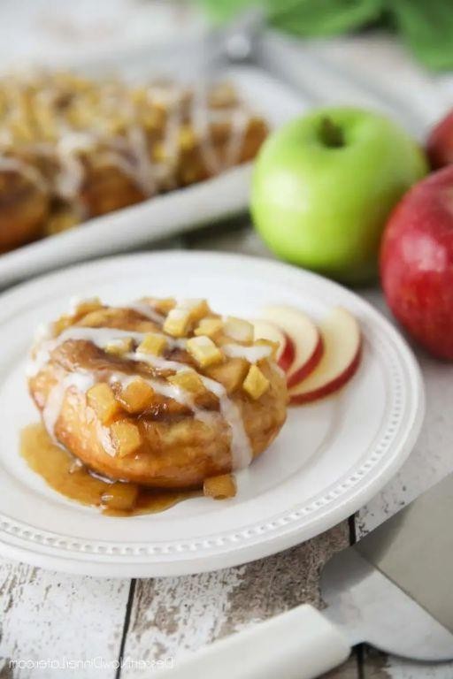 Caramel Apple Rhodes Rolls