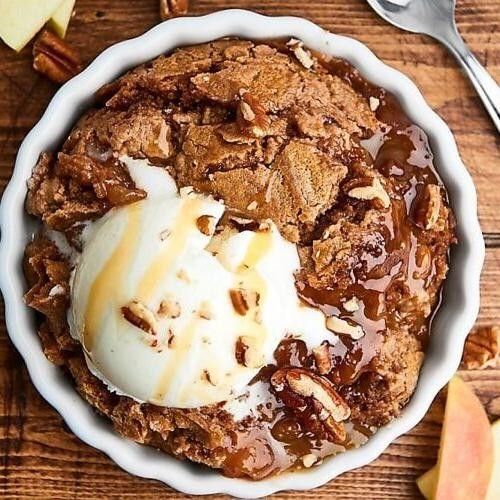 Caramel Apple Slow Cooker Dessert